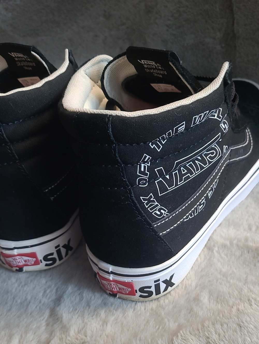 Vans Sixty Six Logo High Tops Mens 11.5 - Picture 3 of 8